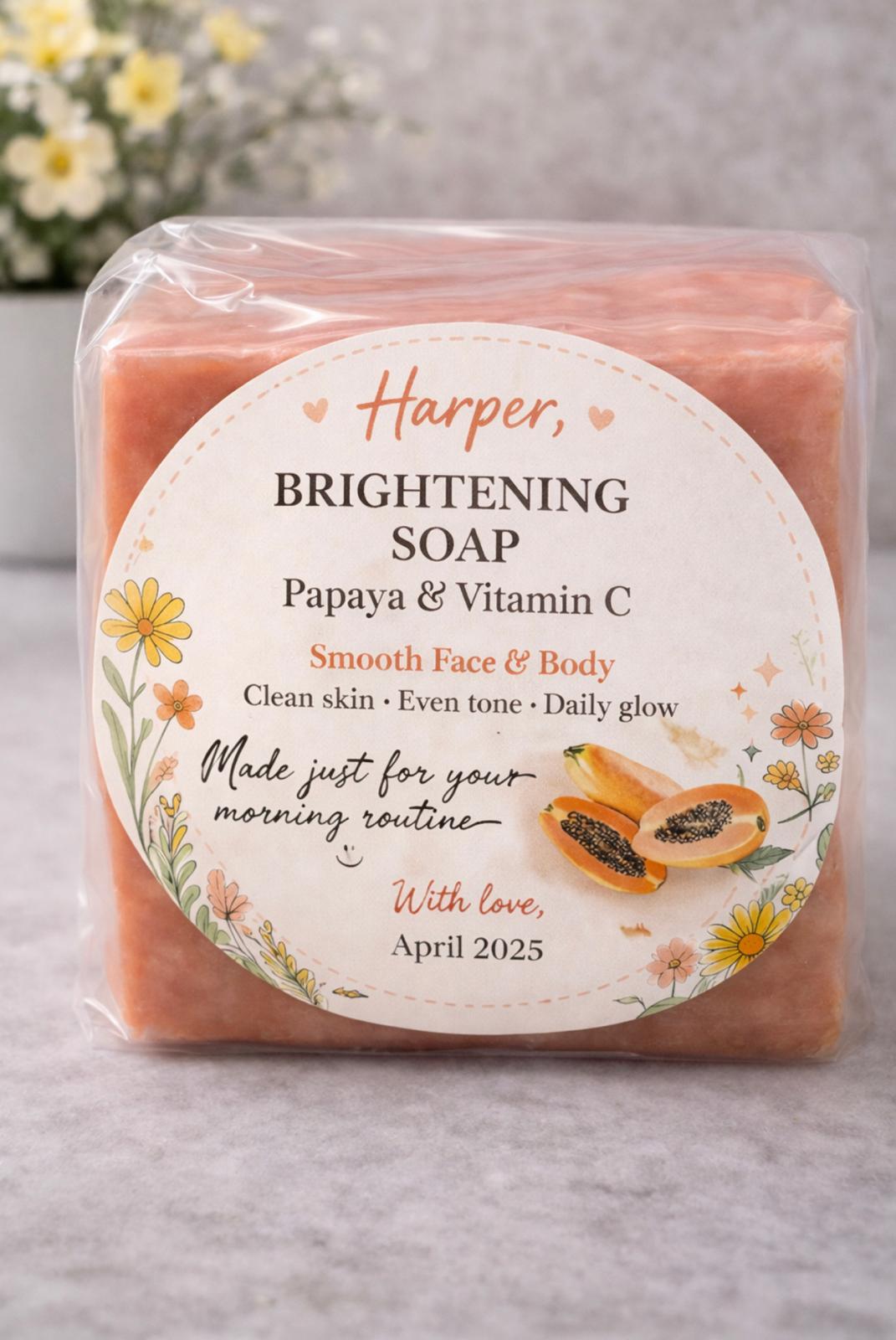 BRIGHTENING SOAP Papaya & vitamin C